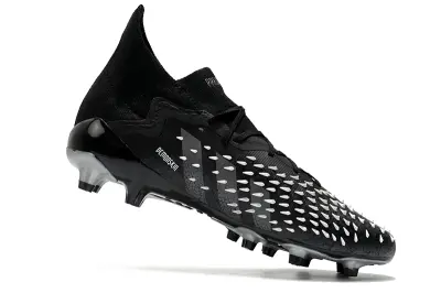 Adidas Predator Freak.1 FG - Black/Charcoal Grey/Metallic Silver