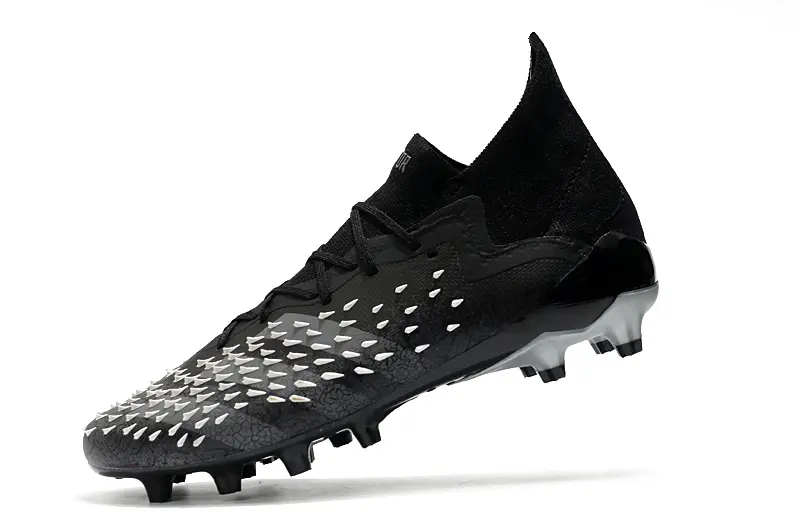 Adidas Predator Freak.1 FG - Black/Charcoal Grey/Metallic Silver