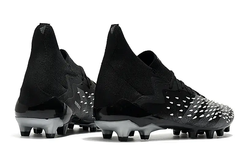 Adidas Predator Freak.1 FG - Black/Charcoal Grey/Metallic Silver