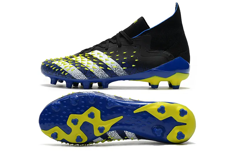 Adidas Predator Freak.1 FG - Black/Electric Blue/Safety Yellow