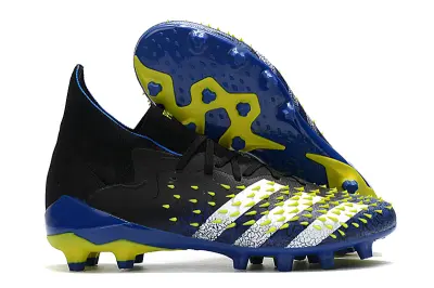 Adidas Predator Freak.1 FG - Black/Electric Blue/Safety Yellow