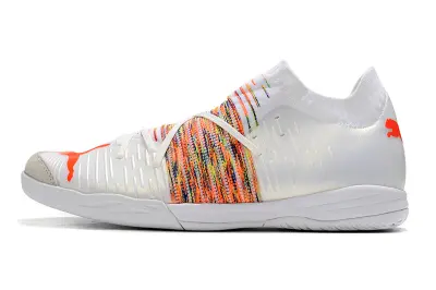 Neymar x Puma Future Z 1.1 IC - White/Vibrant Orange/Multi-Color