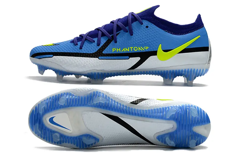 Nike Phantom GT 2 Elite FG - Blue/Electric Blue/Neon Yellow
