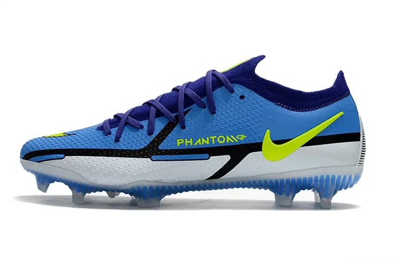 Nike Phantom GT 2 Elite FG - Blue/Electric Blue/Neon Yellow