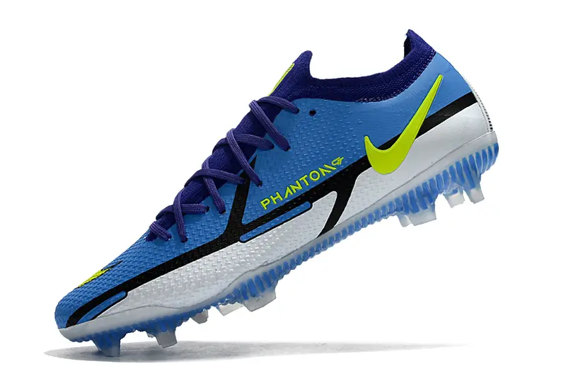 Nike Phantom GT 2 Elite FG - Blue/Electric Blue/Neon Yellow