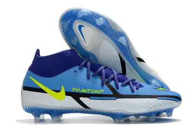 Nike Phantom GT 2 Elite DF FG - Blue/Photo Blue/Volt Yellow