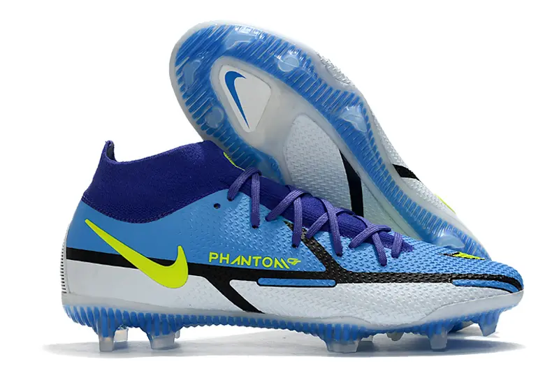 Nike Phantom GT 2 Elite DF FG - Blue/Photo Blue/Volt Yellow
