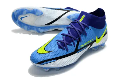 Nike Phantom GT 2 Elite DF FG - Blue/Photo Blue/Volt Yellow