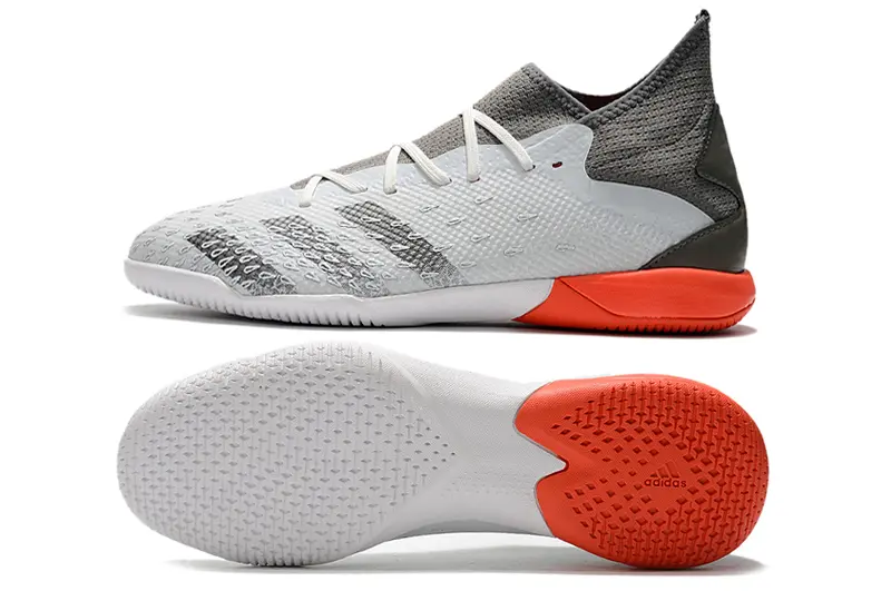 Adidas Predator Freak.3 IC - White/Steel Gray/Fiery Orange
