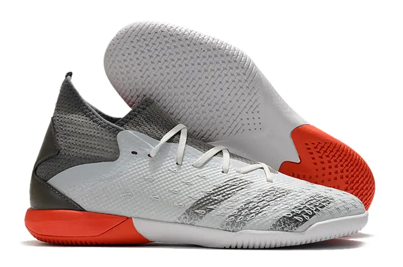 Adidas Predator Freak.3 IC - White/Steel Gray/Fiery Orange