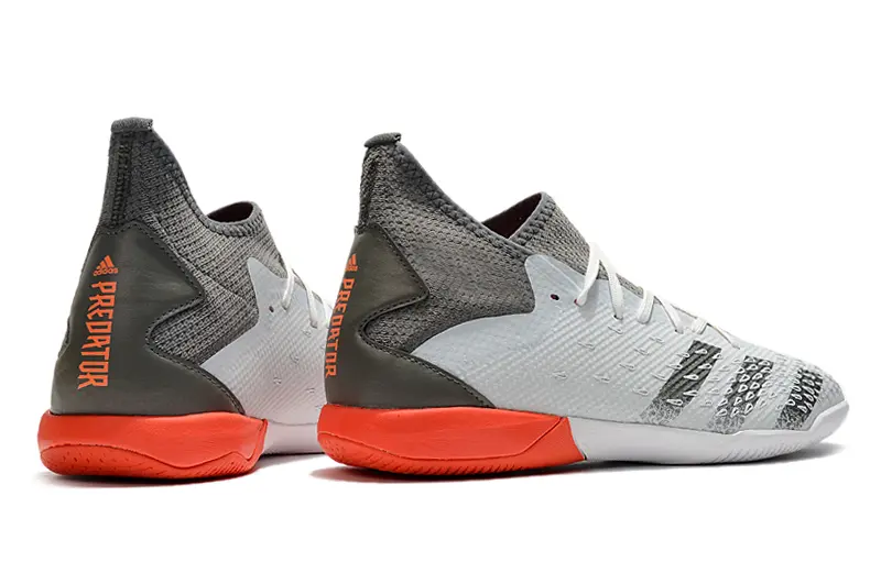 Adidas Predator Freak.3 IC - White/Steel Gray/Fiery Orange