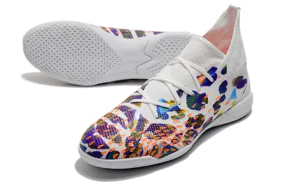 Adidas Predator Freak.3 IC - White/Vibrant Purple/Fiery Orange