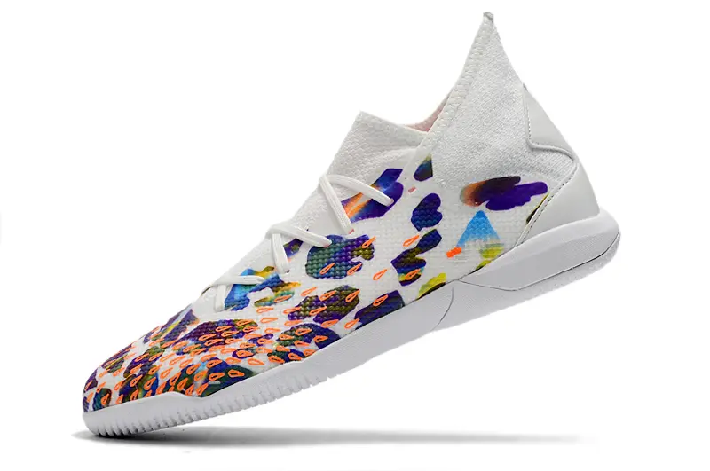 Adidas Predator Freak.3 IC - White/Vibrant Purple/Fiery Orange