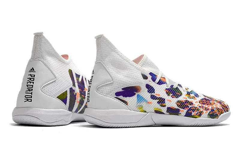 Adidas Predator Freak.3 IC - White/Vibrant Purple/Fiery Orange