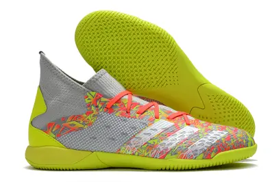 Adidas Predator Freak.3 IC - Grey/Vivid Yellow/Fluo Red