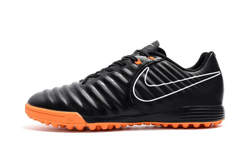 Nike Tiempo Ligera 4 TF - Black/Vibrant Orange/Classic Black