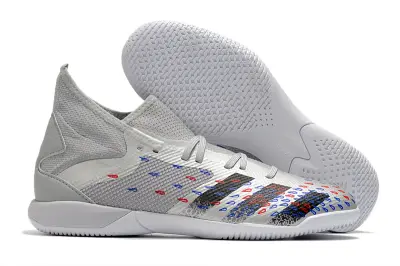Adidas Predator Freak.3 IC - Gray/Electric Blue/Scarlet Red