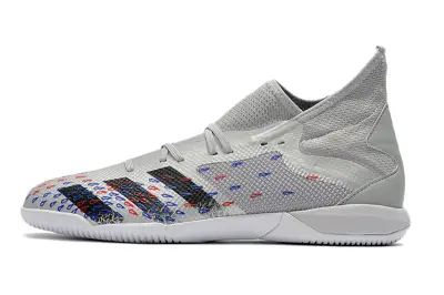 Adidas Predator Freak.3 IC - Gray/Electric Blue/Scarlet Red
