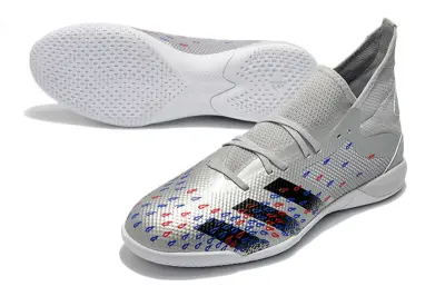 Adidas Predator Freak.3 IC - Gray/Electric Blue/Scarlet Red