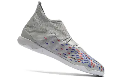 Adidas Predator Freak.3 IC - Gray/Electric Blue/Scarlet Red
