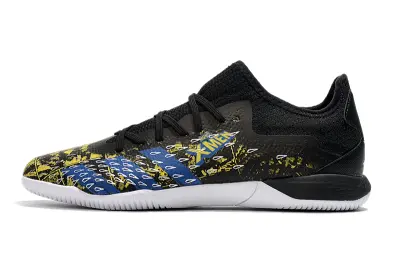 Adidas Predator Freak.3 IC - Black/Electric Blue/Golden Yellow