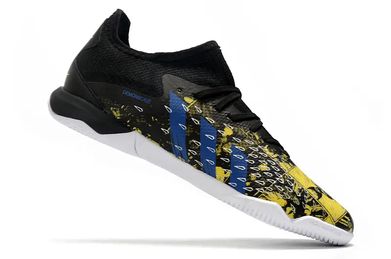 Adidas Predator Freak.3 IC - Black/Electric Blue/Golden Yellow