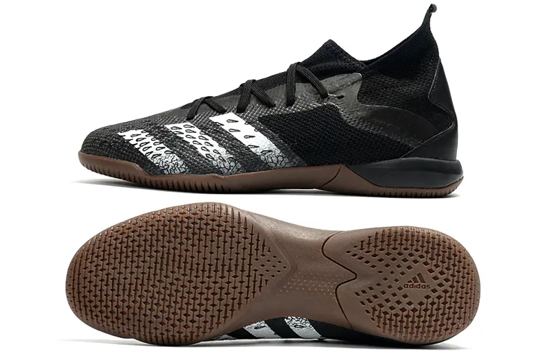 Adidas Predator Freak.3 IC - Black/Steel Grey/Silver Shine