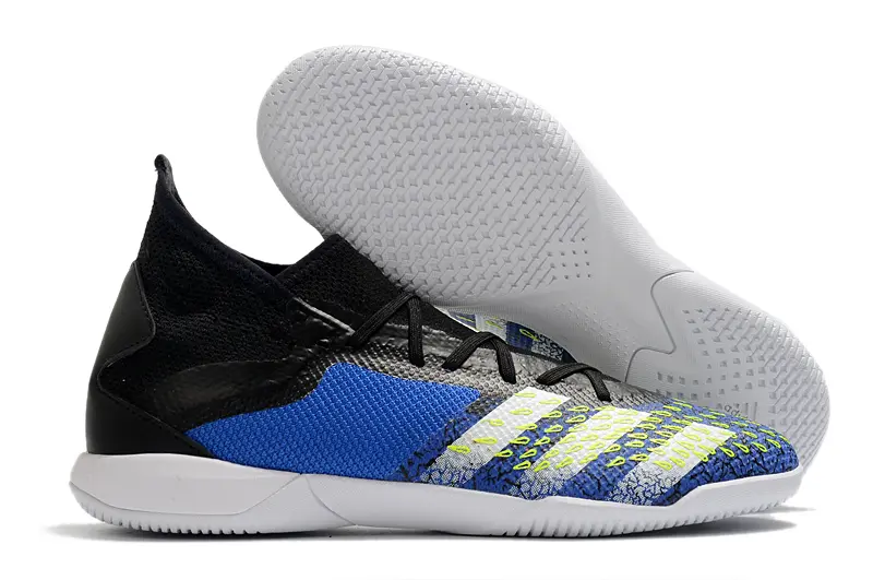 Adidas Predator Freak.3 IC - Blue/Vibrant Lime/Deep Black