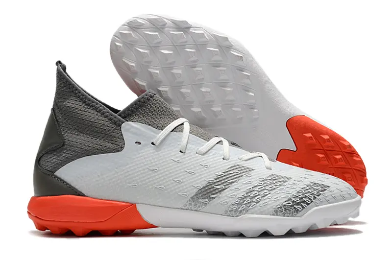 Adidas Predator Freak.3 TF - White/Stormy Gray/Fiery Orange