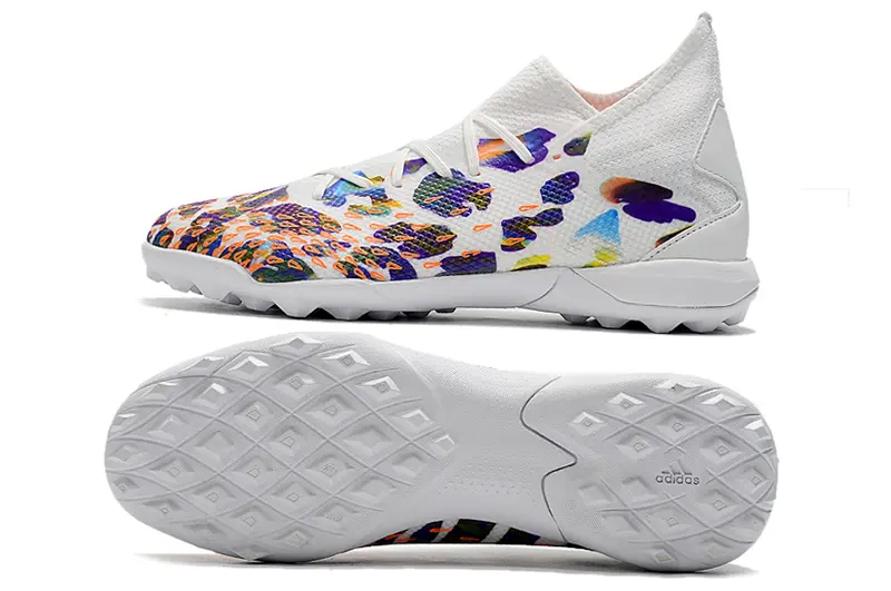 Adidas Predator Freak.3 TF - White/Vibrant Color Splash/Multicolor Design