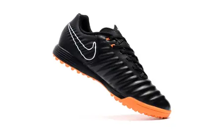 Nike Tiempo Ligera 4 TF - Black/Vibrant Orange/Classic Black