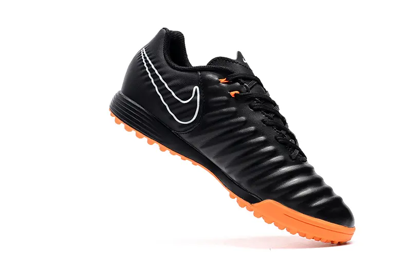 Nike Tiempo Ligera 4 TF - Black/Vibrant Orange/Classic Black