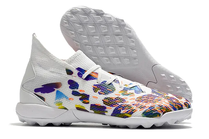 Adidas Predator Freak.3 TF - White/Vibrant Color Splash/Multicolor Design