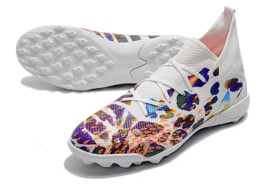 Adidas Predator Freak.3 TF - White/Vibrant Color Splash/Multicolor Design