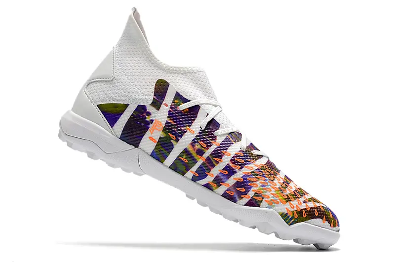 Adidas Predator Freak.3 TF - White/Vibrant Color Splash/Multicolor Design
