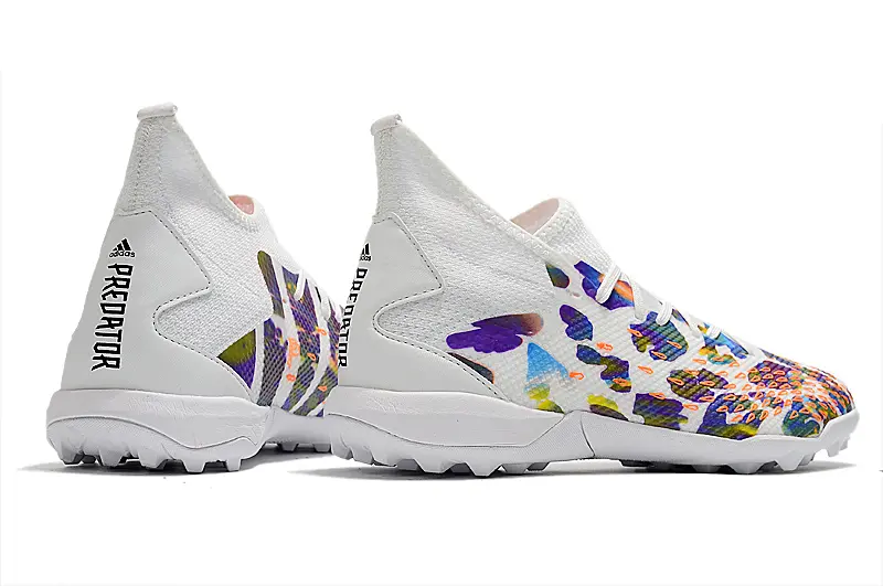 Adidas Predator Freak.3 TF - White/Vibrant Color Splash/Multicolor Design
