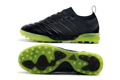Adidas Copa 19.1 TF - Black/Lime Green/Neon Yellow