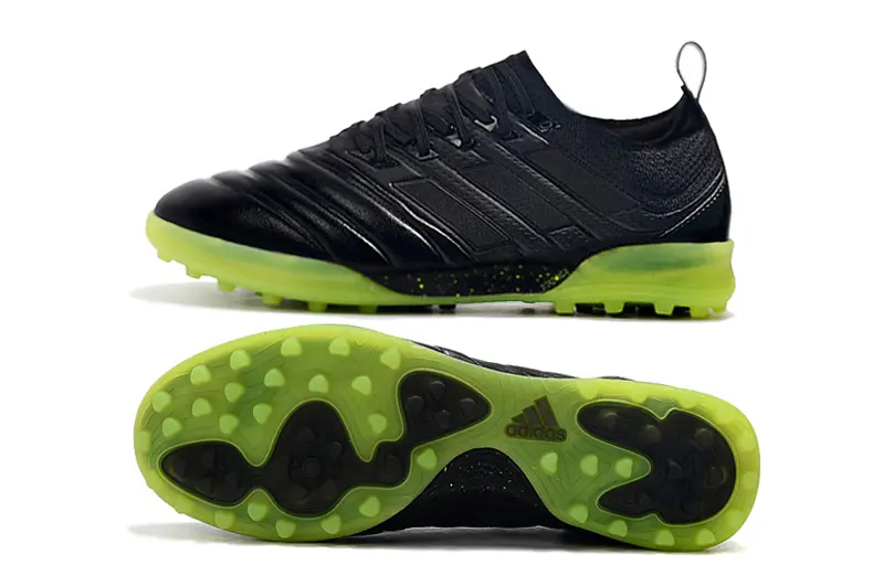 Adidas Copa 19.1 TF - Black/Lime Green/Neon Yellow