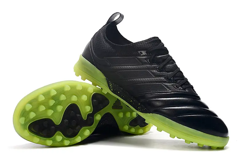 Adidas Copa 19.1 TF - Black/Lime Green/Neon Yellow