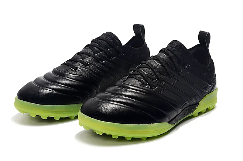 Adidas Copa 19.1 TF - Black/Lime Green/Neon Yellow