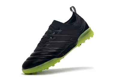 Adidas Copa 19.1 TF - Black/Lime Green/Neon Yellow