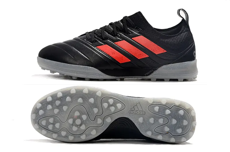 Adidas Copa 19.1 TF - Black/Vibrant Red/Graphite Grey