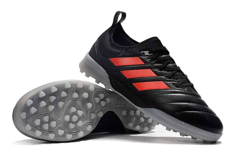 Adidas Copa 19.1 TF - Black/Vibrant Red/Graphite Grey