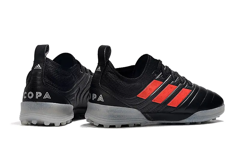 Adidas Copa 19.1 TF - Black/Vibrant Red/Graphite Grey