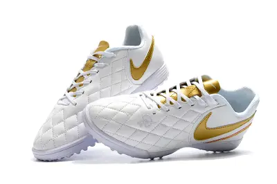 Nike Tiempo Ligera 4 10R TF - White/Gold Accent/White Base