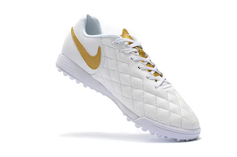 Nike Tiempo Ligera 4 10R TF - White/Gold Accent/White Base