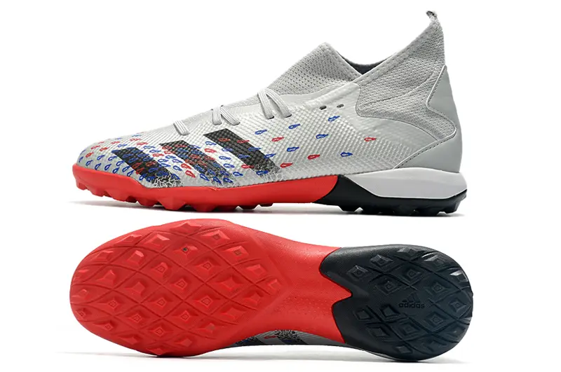 Adidas Predator Freak.3 TF - White/Vibrant Red/Dark Black