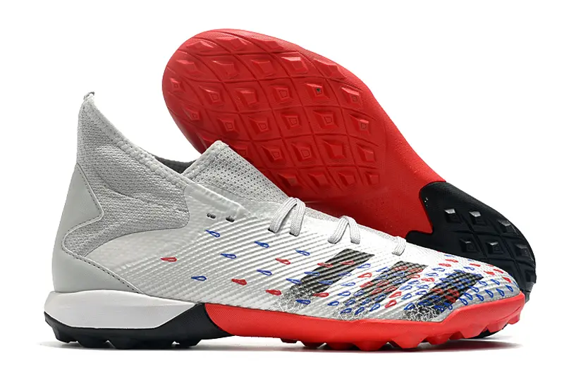 Adidas Predator Freak.3 TF - White/Vibrant Red/Dark Black