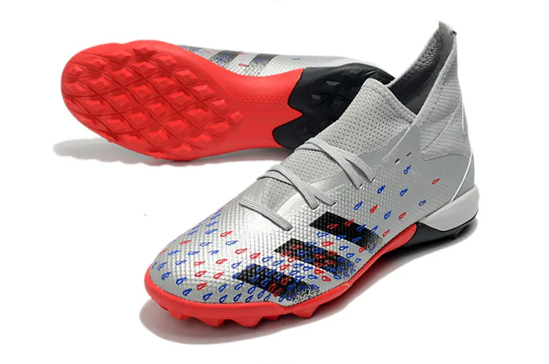 Adidas Predator Freak.3 TF - White/Vibrant Red/Dark Black