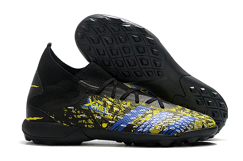 Adidas Predator Freak.3 TF - Black/Electric Yellow/Royal Blue